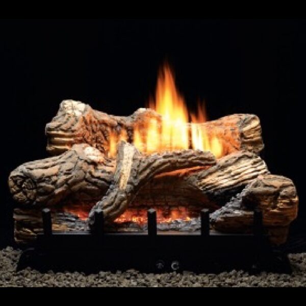 White Mountain Hearth Flint Hill Log and Burner Combo